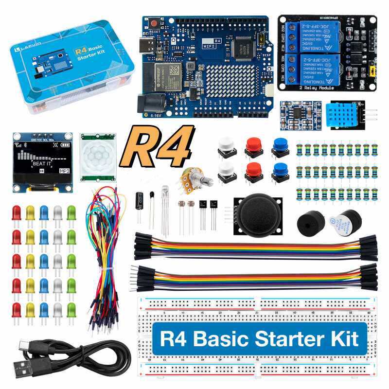 Science Project Kit - UNO R4 WiFi Uyumlu Geliştirme Başlangıç