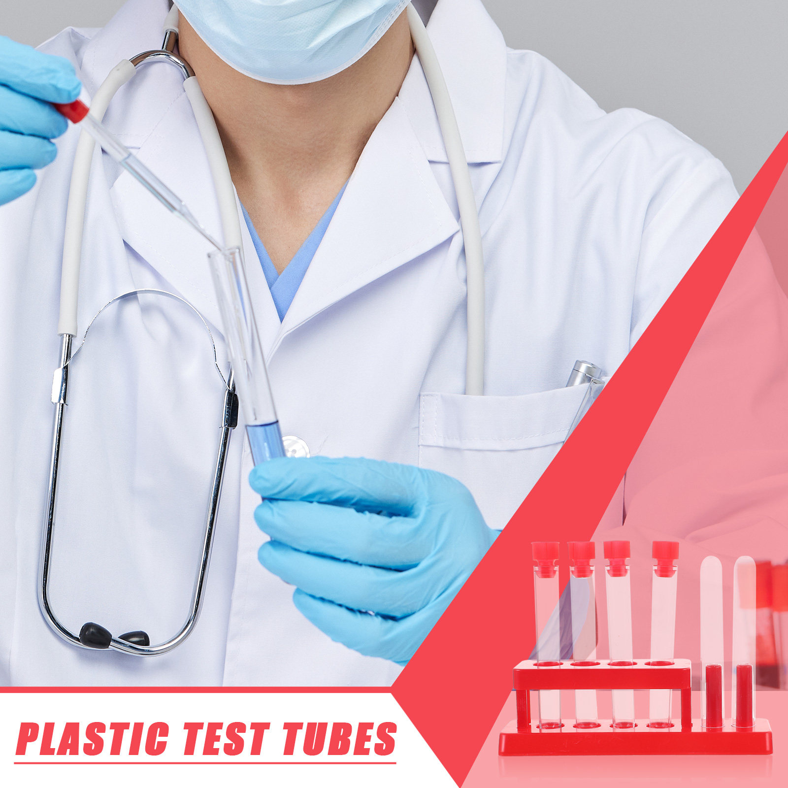 1 Set Deney Tüpü Standı ve Tüp - Science Kit incelemesi ve fiyatı